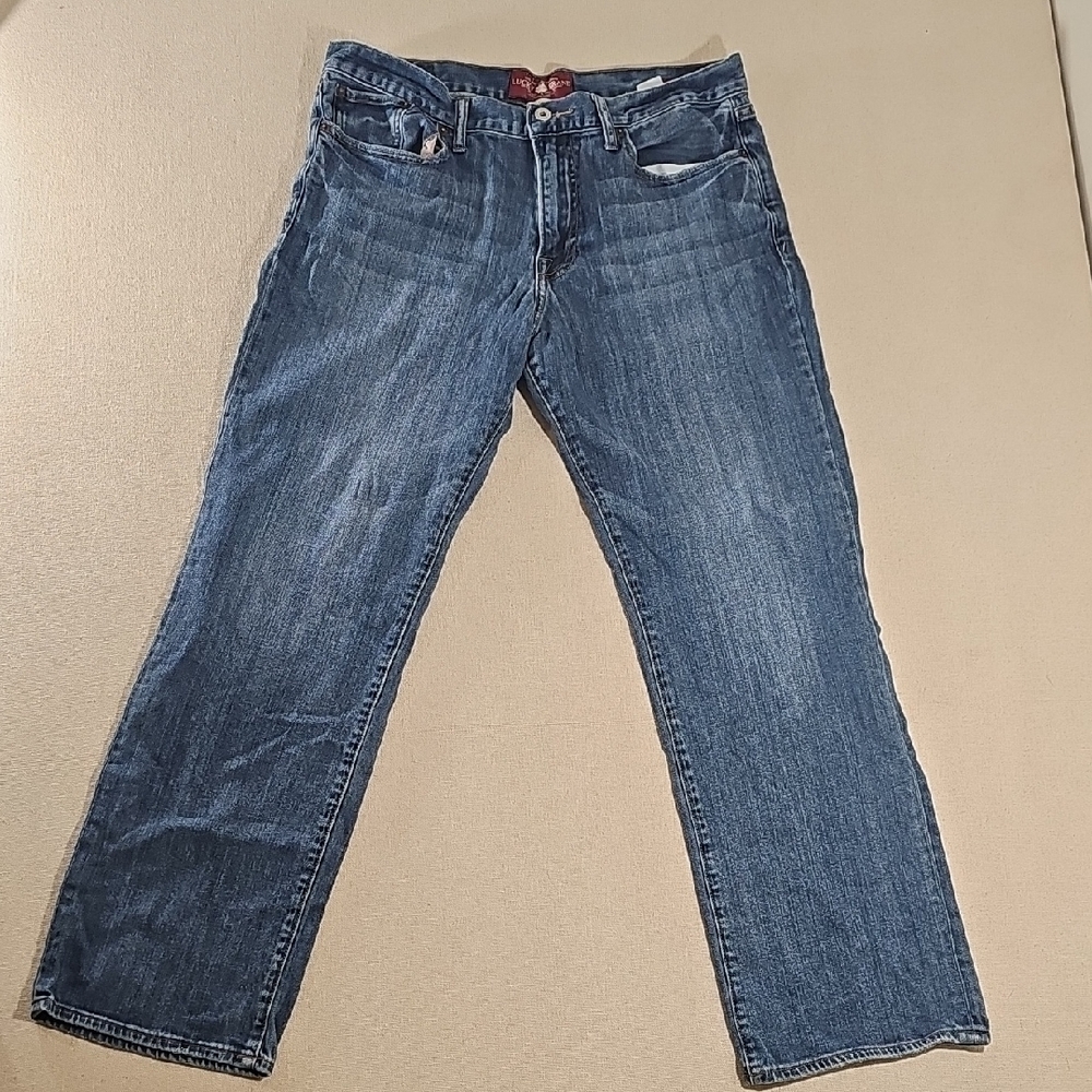 Lucky Brand Men's Relaxed Indigo Jeans